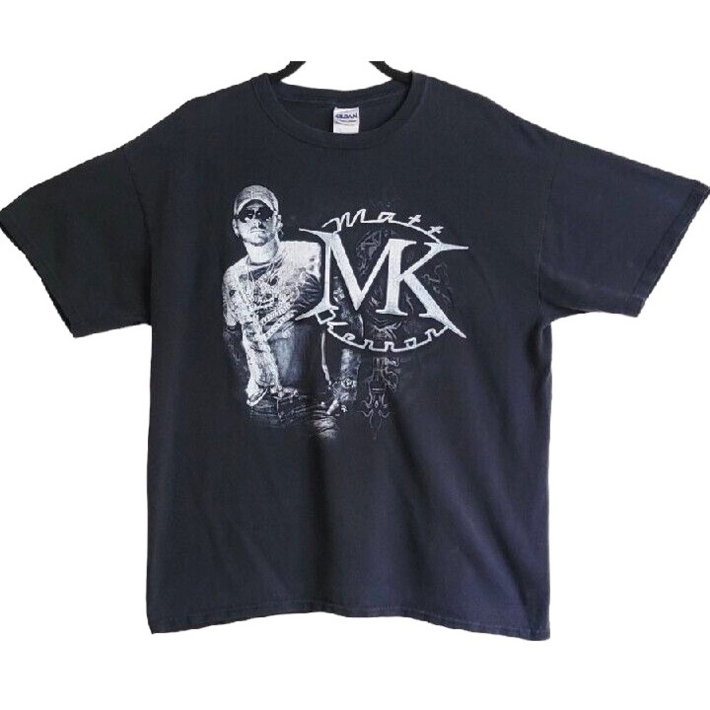 Matt Kennon Country Music Concert T Shirt Mens L Graphics Front & Back